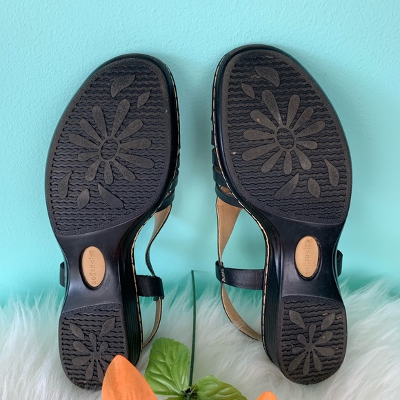 Softspots black slingback sandal - Picture 6 of 8